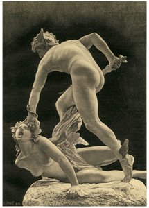 Perseus ja Gorgon, 1872 tekijältä Laurent-Honore Marqueste