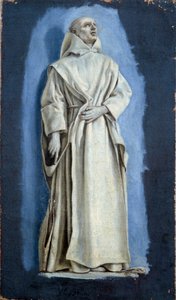 Saint Bruno Laurent de La Hyren (1606-1656) maalaus kankaalle 1600-luvun su. 0,37 x 0,21 m Pariisi. Louvren taidemuseo tekijältä Laurent de la Hyre