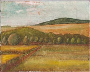 Laaksossa, 2025 (Öljy kankaalle)