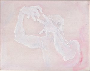 Veistoksellinen, 2025 (akryyli kankaalle)