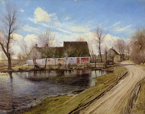 Maalaistaloja kohteessa Baldersbronde tekijältä Laurits Andersen Ring