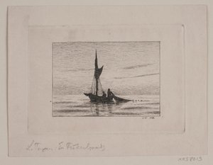 Kalastusvene tekijältä Laurits Regner Tuxen