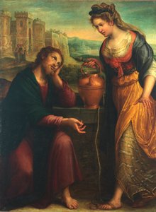 Kristus ja samarialainen nainen, 1607.