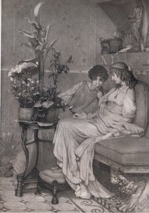 Luottamuksella, Bibbys Annual tekijältä Lawrence (after) Alma Tadema