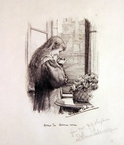 Marciana - Rakastan sinua, rakasta minua (litho) tekijältä Lawrence Alma Tadema