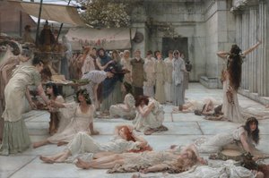 Amphissan naiset tekijältä Lawrence Alma-Tadema