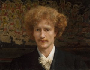 Ignacy Jan Paderewskin muotokuva tekijältä Lawrence Alma Tadema