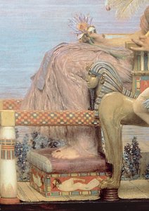 Faaraon tyttären Mooseksen löytäminen tekijältä Lawrence Alma Tadema
