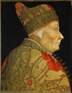 Doge Francesco Foscari (öljy puulle)