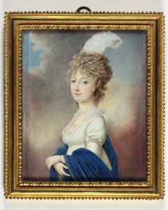 Marie-Therese-Charlotte, Angoulemen herttuatar (emali) tekijältä Le Chevalier De Beaumont