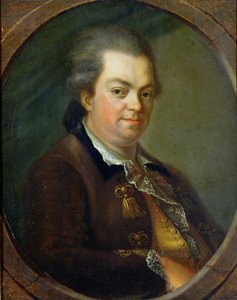 Muotokuvan oletetaan olevan kreivi Alessandro di Cagliostro (1743-95) 1778