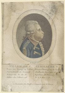 Orange-Nassaun prinssin William V:n muotokuva tekijältä Le Grand
