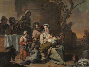 Vintage Scene, noin 1650