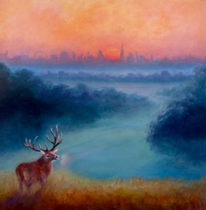 Varhainen aamu, Richmond Park, 2023 tekijältä Lee Campbell