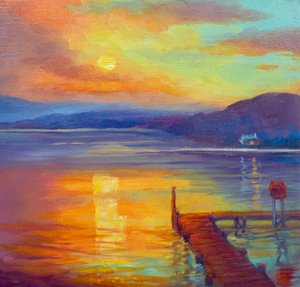 Laituri, Isle of Bute, 2019 tekijältä Lee Campbell