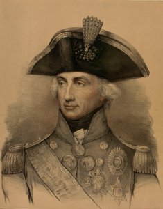 Vara-amiraali Horatio Nelson (1758-1805) tekijältä Lemuel Francis (after) Abbott