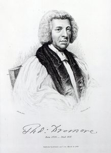 Thomas Percy, Dromoren piispa, kaivertanut John Hawksworth, 1848 tekijältä Lemuel Francis Abbott