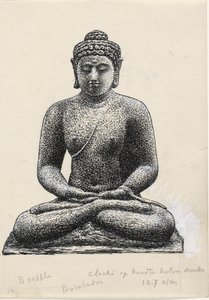 Buddha Borobudurilla tekijältä Leo Gestel