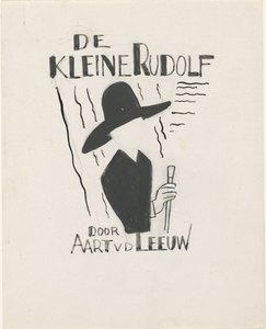 Suunnittelu sidokseen: Aart van der Leeuw, Pikku Rudolf, 1930 tekijältä Leo Gestel