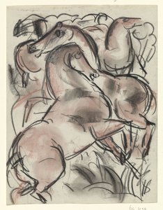 Hevoset luonnossa tekijältä Leo Gestel