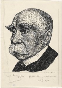 Retrat de George-Eugène-Benjamin Clemenceaufinnish tekijältä Leo Gestel