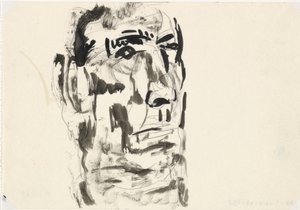 Miehen muotokuva Ilman otsikkoa tekijältä Leo Gestel
