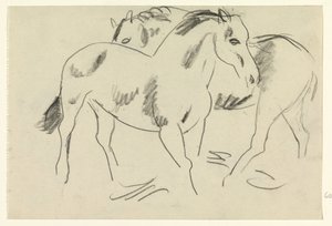 Kaksi hevosta tekijältä Leo Gestel