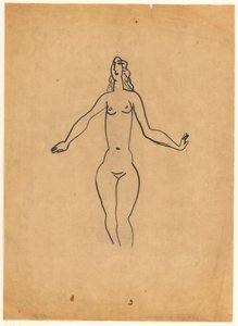 Weiblicher Akt tekijältä Leo Gestel