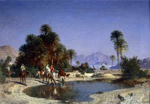 Leon-Adolphe Belly karavaani autiomaassa
