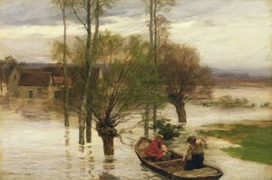 Tulva tekijältä Leon Augustin Lhermitte
