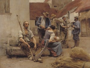 Paying the Harvesters, 1882
