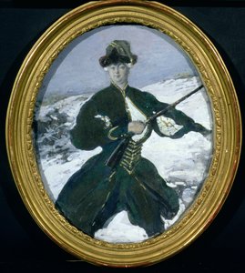 Keisarinna Elizabeth (1709-61) Metsästys, 1902 tekijältä Leon Bakst