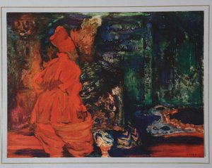 Haremsin salaisuus. N. Rimsky-Korsakovin baletti Scheharazade, n. 1910 tekijältä Leon Bakst