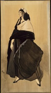 Ida Rubinstein, c. 1910 tekijältä Leon Bakst
