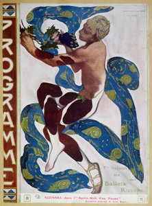Nijinskyn Faun-puku Claude Debussyn (1862-1918) teoksessa 