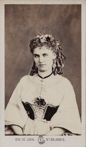 Christine Nilssonin muotokuva 1843-1921.