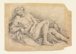 Bacchus Sleeping (Poussinin mukaan)
