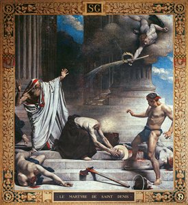 St. Denisin marttyyrikuolema (seinämaalaus)