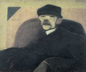 Mies punakorvainen, Gorkin muotokuva tekijältä Leon Spilliaert