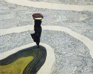 Nainen Rannalla tekijältä Leon Spilliaert