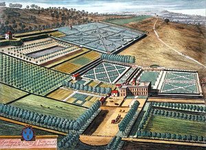 Fair Lawn Kentin kreivikunnassa Johannes Kipin (n. 1652-1722) kaiverrus (kaiverrus)