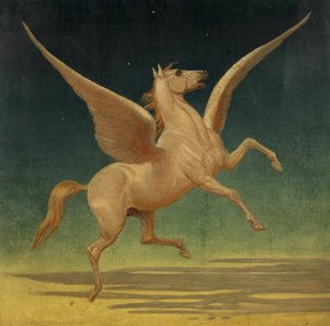 Pegasus (öljy kankaalle) tekijältä Leonard Cattermole