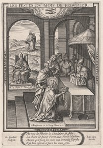 Les Festes du mois de Feburier (Helmikuu: Neitsyen puhdistaminen) tekijältä Leonard Gaultier