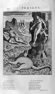 Perseus pelastaa Andromedan, 1615 tekijältä Leonard Gaultier