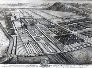 Chatsworth House, kaiverrus Johannes Kip