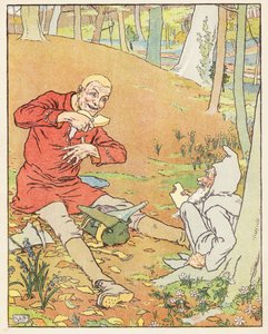 Kultainen hanhi (värilitro) tekijältä Leonard Leslie Brooke