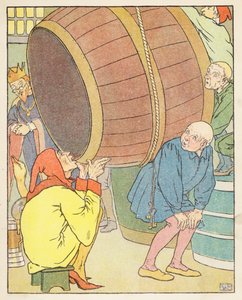 Kultainen hanhi (värilitro) tekijältä Leonard Leslie Brooke