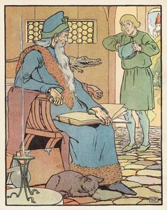 Tom Thumb (värillinen litografia)