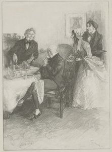 Nimetön, 1800-luvun loppu - 1900-luvun alku (puukaiverrus) tekijältä Leonard Raven Hill