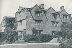 Eyam Hall, Derbyshire, 1907 tekijältä Leonard Willoughby